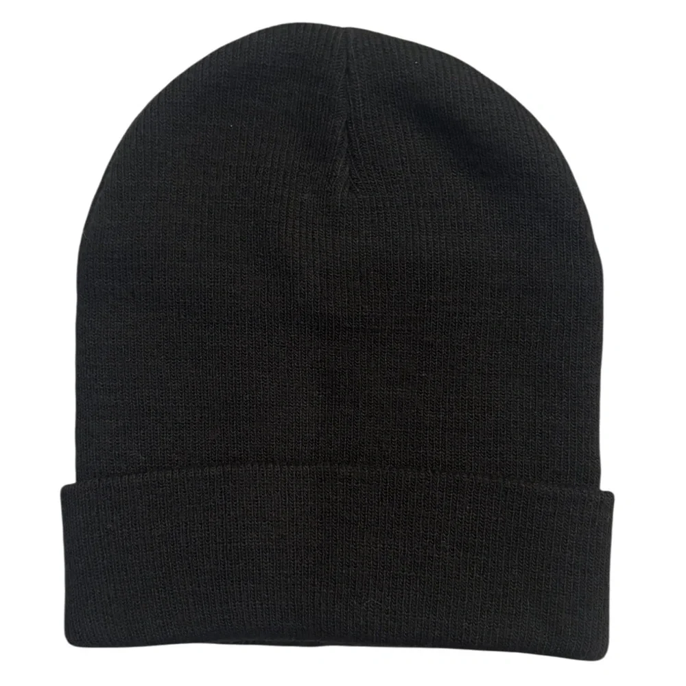 Knit Beanie Hat Basic Witch Graphic Knit Hat Bundle Black Sweater Beanie Hat Set
